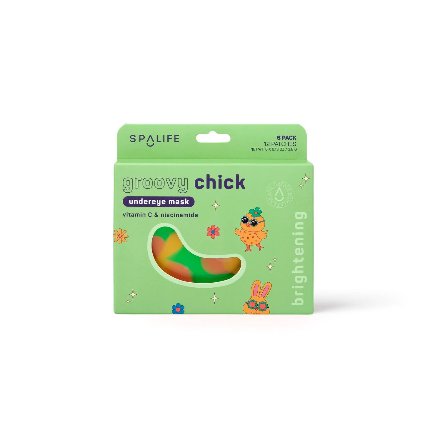 Groovy Chick Easter Themed Brightening masks