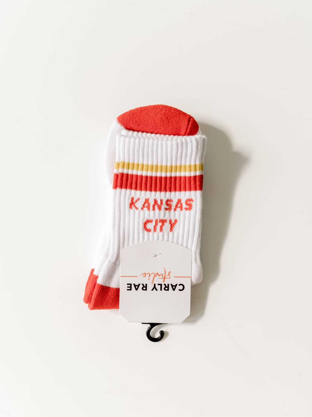 Kansas City Crew Socks - Red & Yellow