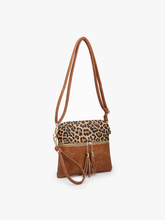 M1785 Tara Double Zip Crossbody Bag/Wristlet: Bubblegum
