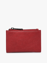 WL2185RF Zara RFID Zip-Top Wallet: Berry
