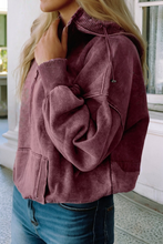 LDC Solid Casual Long Sleeve Hoodie: Elmwood / XL
