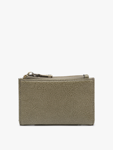 WL2185RF Zara RFID Zip-Top Wallet: Charcoal