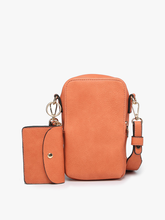Parker 3 Compartment Crossbody w/ Pouch | M2080 : Red
