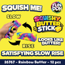 Fun Doh Rainbow Butter Slow Rise Squishy - 12/Display: Wholesale Price