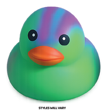 Fun Doh MEGA 5-in Tie Dye Duck Squishy Toy - 8pc Display: Wholesale Price