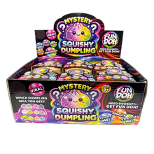 Fun Doh Mystery Dumpling Squishies | 12-Piece Retail Display: Wholesale Price