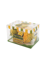 Durian Fruit Crunchy Bead Slime Filled TPR Squishy: GREEN/YELLOW / ONE SIZE