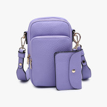 Parker 3 Compartment Crossbody w/ Pouch | M2080 : Cocoa Pearl
