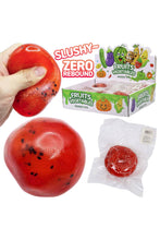 Watermelon Granular Slushy Filled Zero Rebound TPR Squishy: RED / ONE SIZE