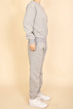 Classic Poly Fleece Crewneck Pullover: BLACK / M