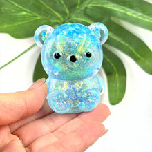 Glitter Gummy Bear Maltose Squishy Stress Toy: Random