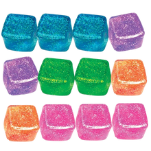 Fun Doh Squish & Squeeze Sparkle Cube Fidget Toy- 12/Display: Wholesale Price
