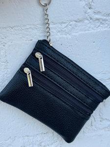 Double Zip Wallet: Tan