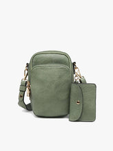 Parker 3 Compartment Crossbody w/ Pouch | M2080 : Cocoa Pearl