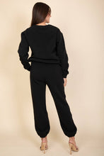Classic Poly Fleece Crewneck Pullover: BLACK / M