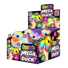 Fun Doh MEGA 5-in Tie Dye Duck Squishy Toy - 8pc Display: Wholesale Price