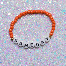 Gameday Beaded Bracelets: Red GAMEDAY