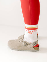 Kansas City Crew Socks - Red & Yellow