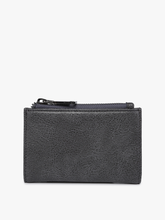 WL2185RF Zara RFID Zip-Top Wallet: Berry