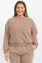 Plus Size Classic Poly Fleece Crewneck Pullover: Red / 2X