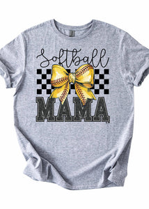Custom Softball Family Tee (SOFTBALL1045-DTF-TEE): LARGE