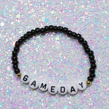 Gameday Beaded Bracelets: Red GAMEDAY