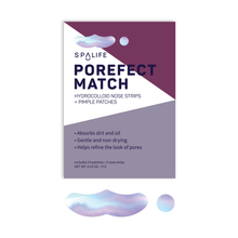 Porefect Match Pimple Patches & Nose Pore Strips: Purple