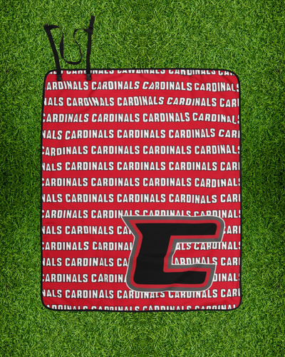 Cardinals waterproof sideline blanket