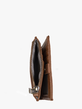 WL2185RF Zara RFID Zip-Top Wallet: Berry