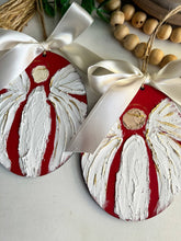 Angel Christmas Ornament Memorial Guardian Angel Red: Fair