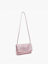 Lana Glitter Crossbody – Chain Strap Bag | EH2583: Silver