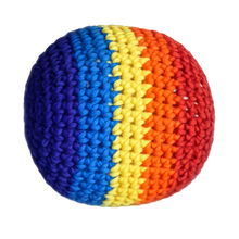 Extreme Retro Hand-Knitted Kick Pouch Footbag - 12/Display: Wholesale Price