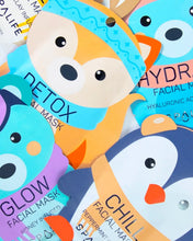 Christmas Holiday Snow Buddies Facial Mask Bundle -10 pc