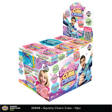 Fun Doh Squishy Charm Cube Fidget Toy Variety - 12/Display: Wholesale Price