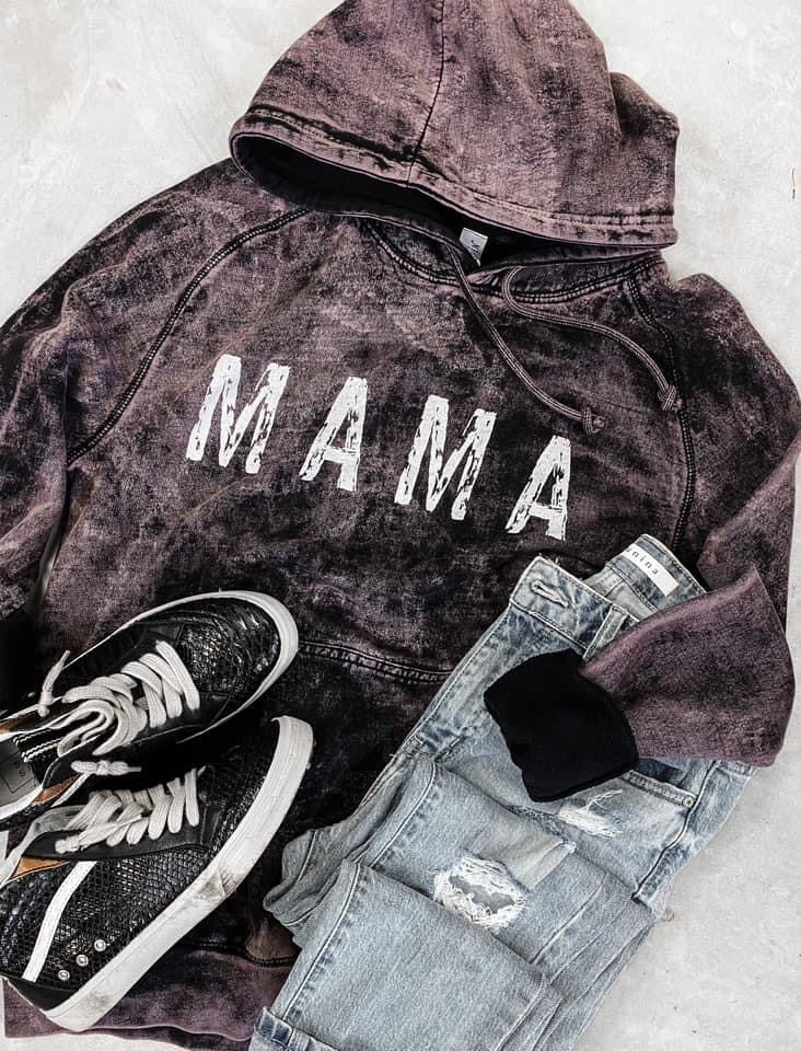 Vintage black mama hoodie