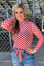 Pep Rally Mesh Top Red: 3X