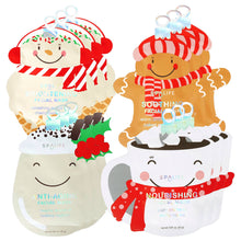 Christmas Holiday Treats Assorted Skincare Masks 12 Pack