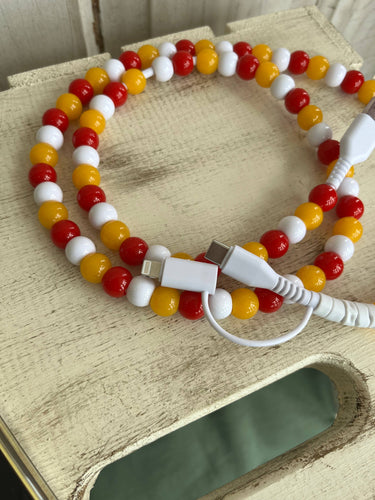 KC Inspired Beaded Phone Charger