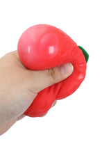 Strawberry Fluffy Slime Filled TPR Squishy Toy: STRAWBERRY / ONE SIZE