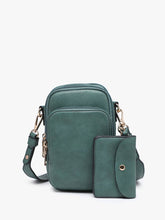 Parker 3 Compartment Crossbody w/ Pouch | M2080 : Cocoa Pearl