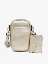 Parker 3 Compartment Crossbody w/ Pouch | M2080 : Cocoa Pearl