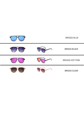 Briggs - Women's Polarized Small/ Medium Aviator: Hot Pink