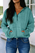 LDC Solid Casual Long Sleeve Hoodie: Elmwood / M