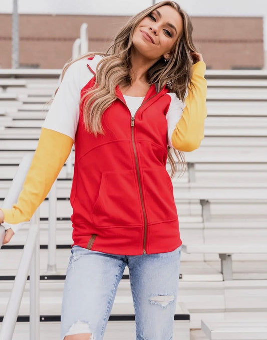 Kansas city full zip sweatshirts