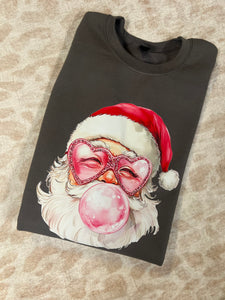 Bubblegum Santa sweatshirt