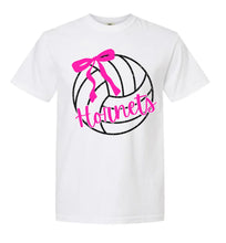 Hornets Volleyball pink bow