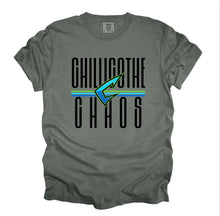 Chillicothe Chaos Narrow text mascot