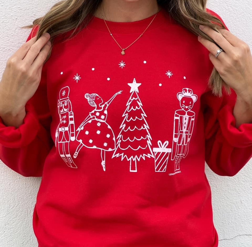 Nutcracker Christmas sweatshirt