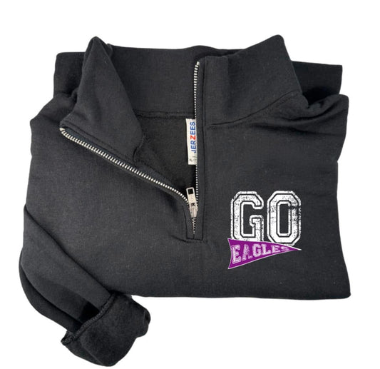#8 Go Eagles quarter zip