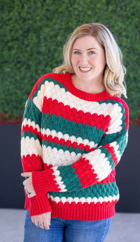 Christmas Stripes sweater
